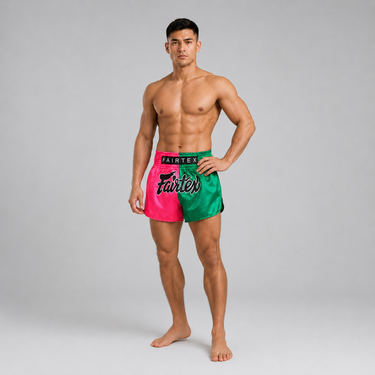 Fairtex Muay Thai Shorts – BS1911 Pink/Green