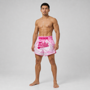 Fairtex Muay Thai Shorts ALMA Faded Pink BS1914