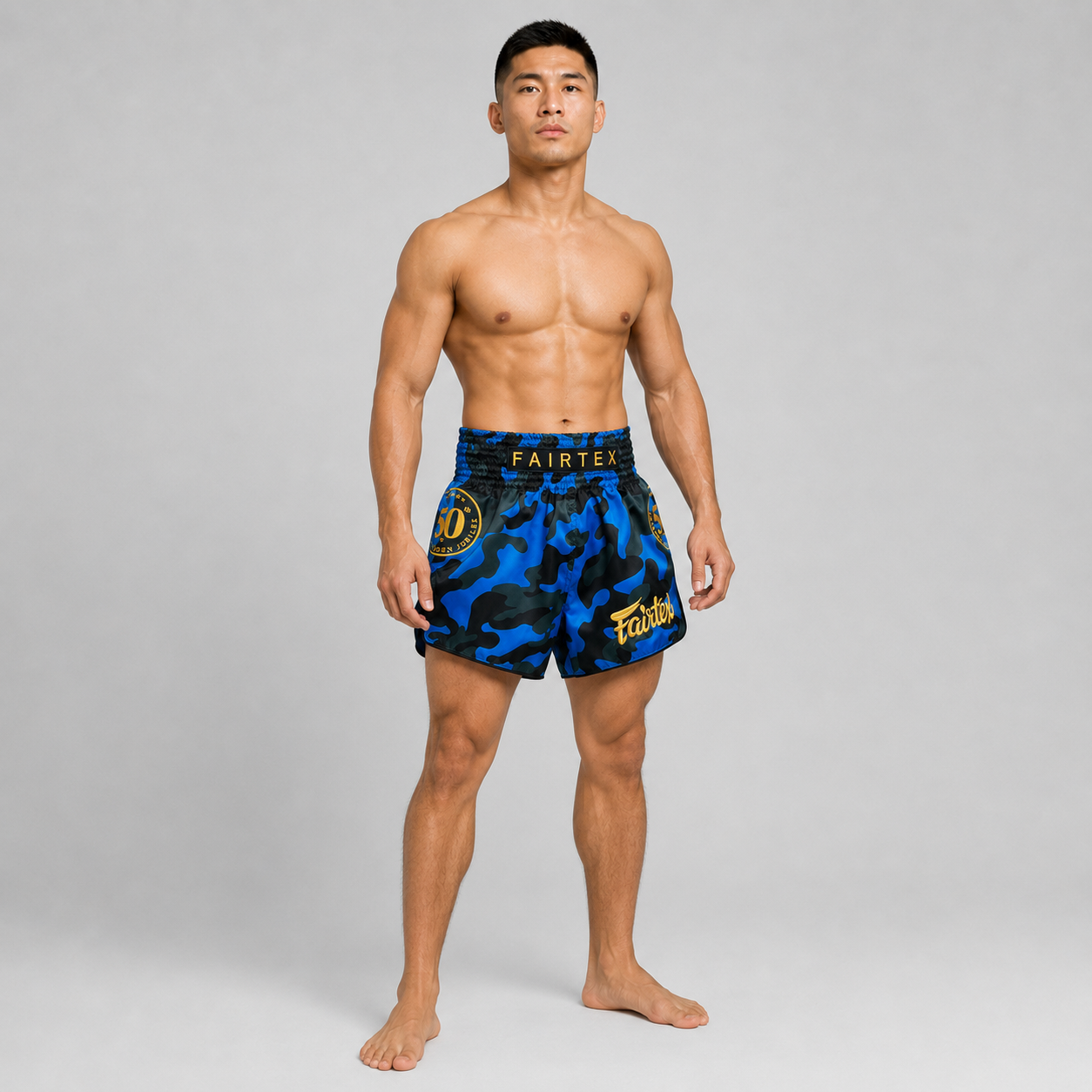 Fairtex Muay Thai Shorts Golden Jubilee Solid BS1917