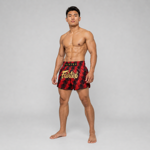 Fairtex Muay Thai Shorts Stealth Red BS1919