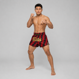 Fairtex Muay Thai Shorts Stealth Red BS1919