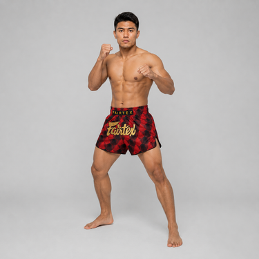 Fairtex Muay Thai Shorts - BS1919 Stealth Red