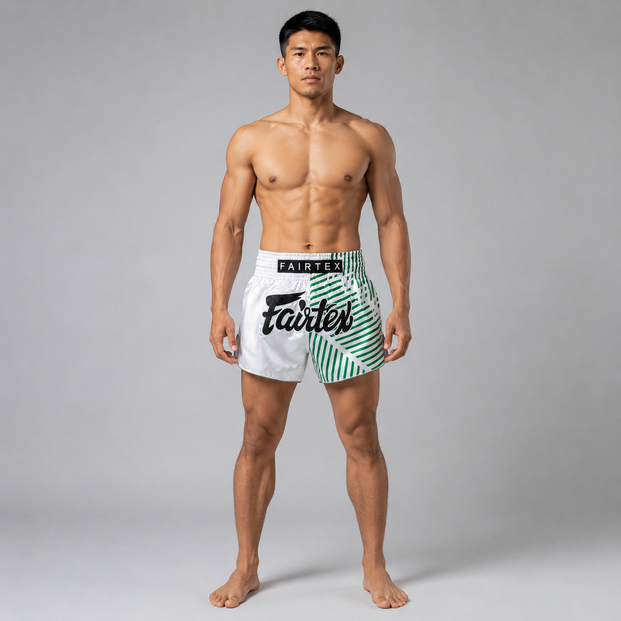 Fairtex Muay Thai Shorts Racer White BS1923