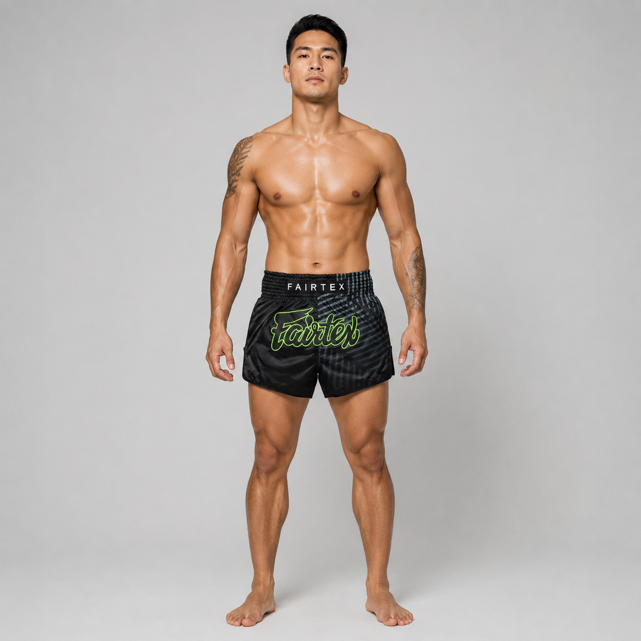 Fairtex Muay Thai Shorts Racer Black BS1924