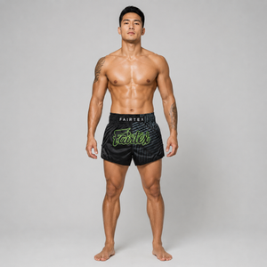 Fairtex Muay Thai Shorts Racer Black BS1924