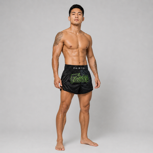 Fairtex Muay Thai Shorts Racer Black BS1924