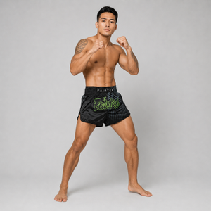 Fairtex Muay Thai Shorts Racer Black BS1924