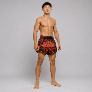 Fairtex Muay Thai Shorts Magma Red BS1926