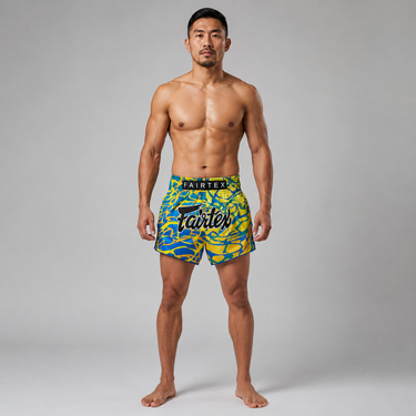Fairtex Muay Thai Shorts - BS1927 Magma Green