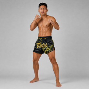 Fairtex Muay Thai Shorts Heart of Gold BS1931