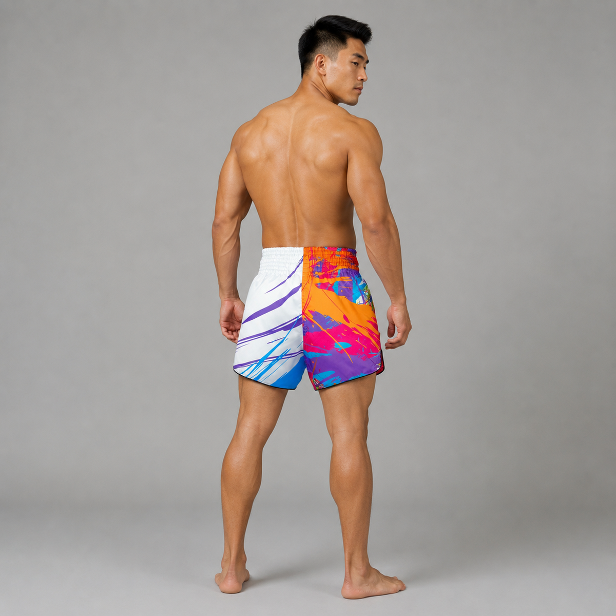 Fairtex Muay Thai Shorts World Music White BS1933