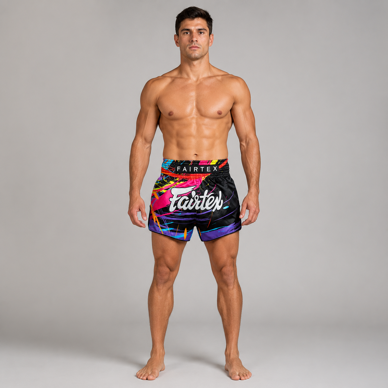 Fairtex Muay Thai Shorts World Music Black BS1934