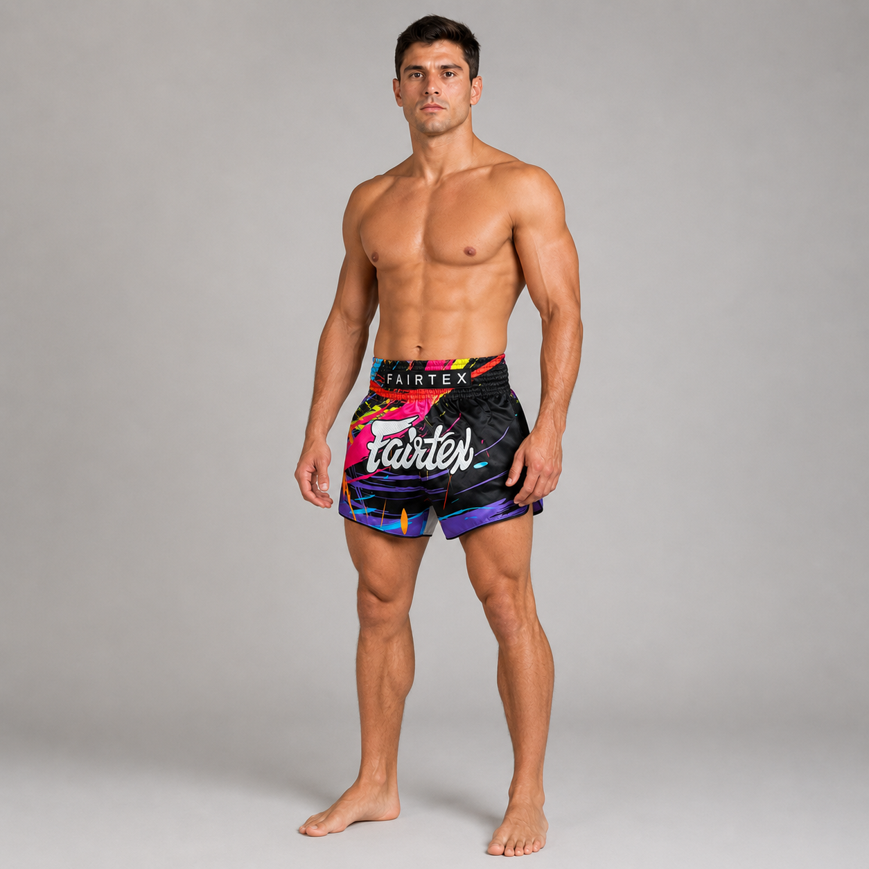 Fairtex Muay Thai Shorts World Music Black BS1934