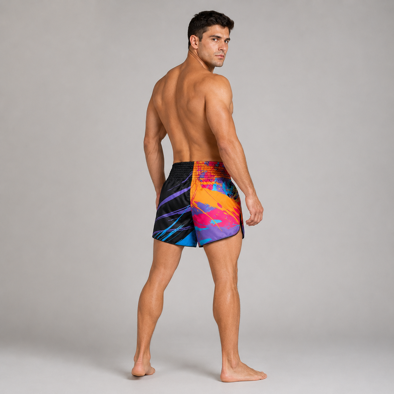 Fairtex Muay Thai Shorts World Music Black BS1934
