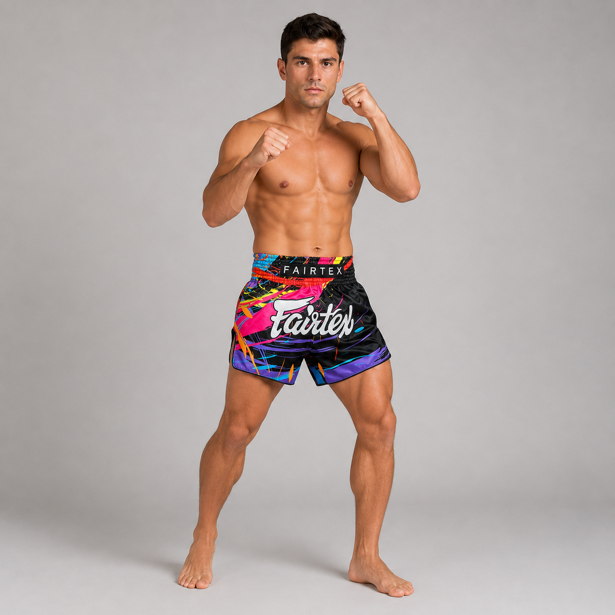 Fairtex Muay Thai Shorts World Music Black BS1934
