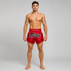 Fairtex Muay Thai Shorts Red Diamond BS1936
