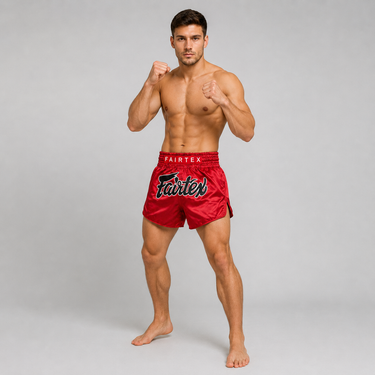 Fairtex Muay Thai Shorts - BS1936 Red Diamond
