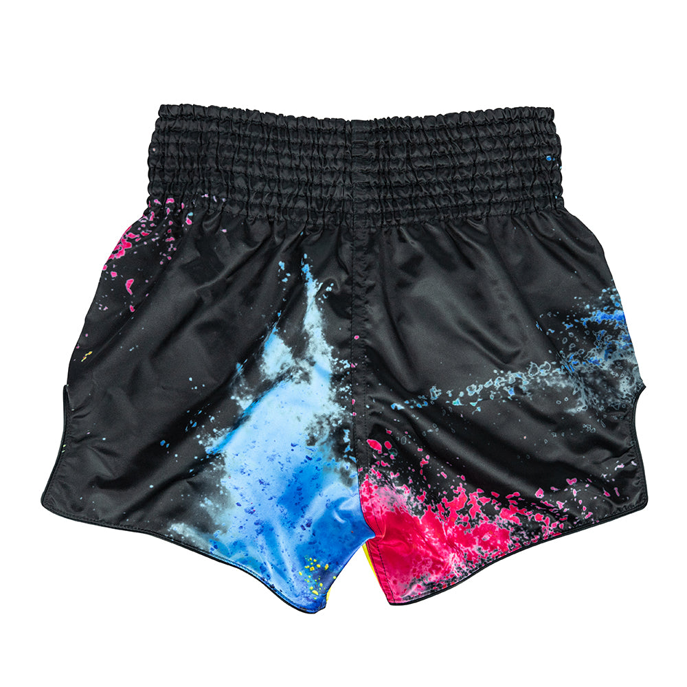 Fairtex Muay Thai Shorts Black Acid Jazz BS1938