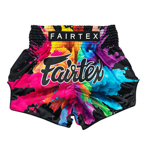 Fairtex Muay Thai Shorts Black Funky Soul BS1940