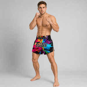 Fairtex Muay Thai Shorts Black Funky Soul BS1940