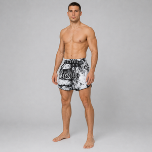 Fairtex Muay Thai Shorts Grunge White BS1948