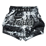 Fairtex Muay Thai Shorts Grunge Black BS1949