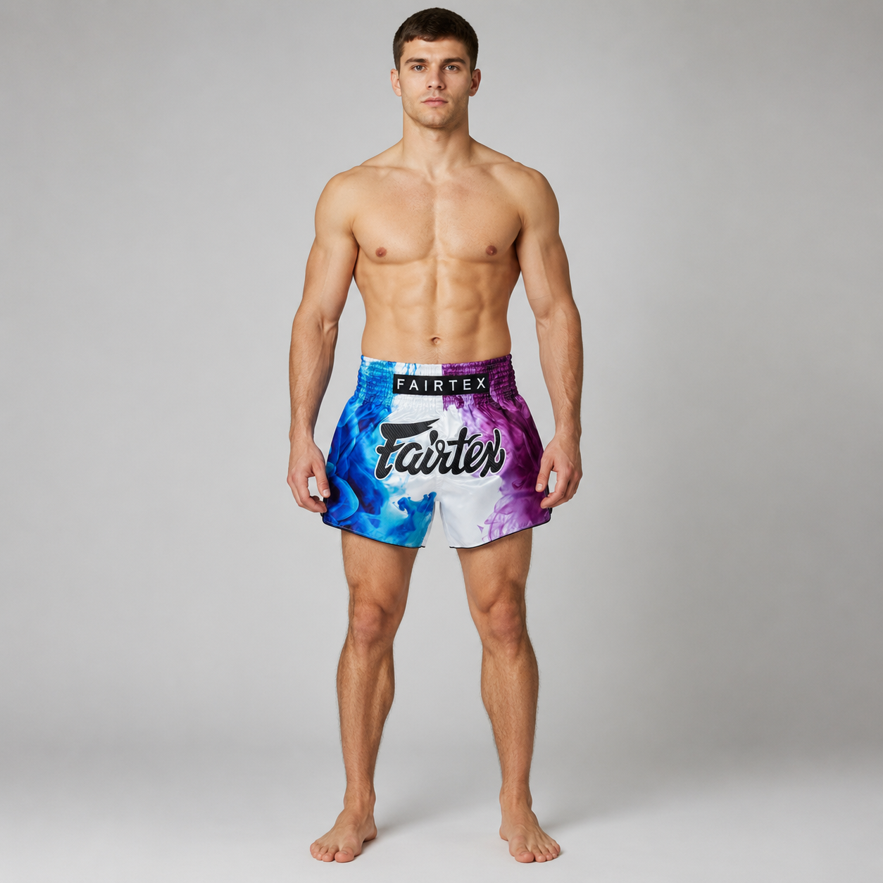 Fairtex Muay Thai Shorts White Tech House BS1950