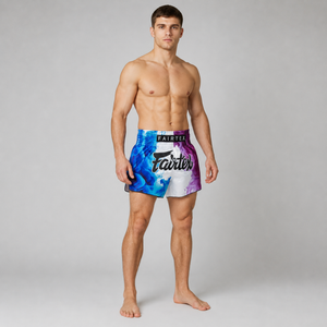 Fairtex Muay Thai Shorts White Tech House BS1950