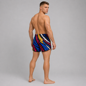 Fairtex Muay Thai Shorts Colorful Vertical BS1956