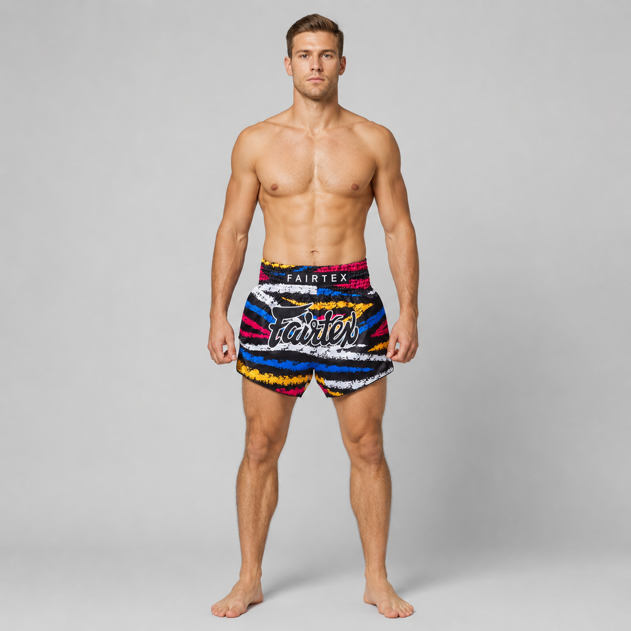 Fairtex Muay Thai Shorts Colorful Horizontal BS1957