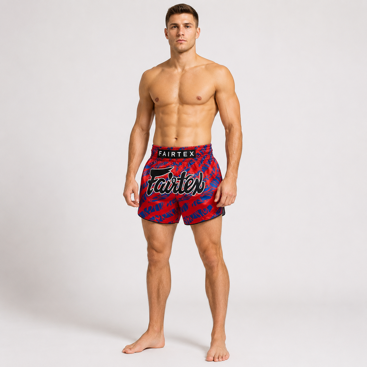 Fairtex Muay Thai Shorts Red/Blue BS1958