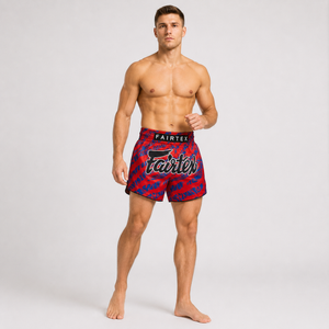 Fairtex Muay Thai Shorts Red/Blue BS1958