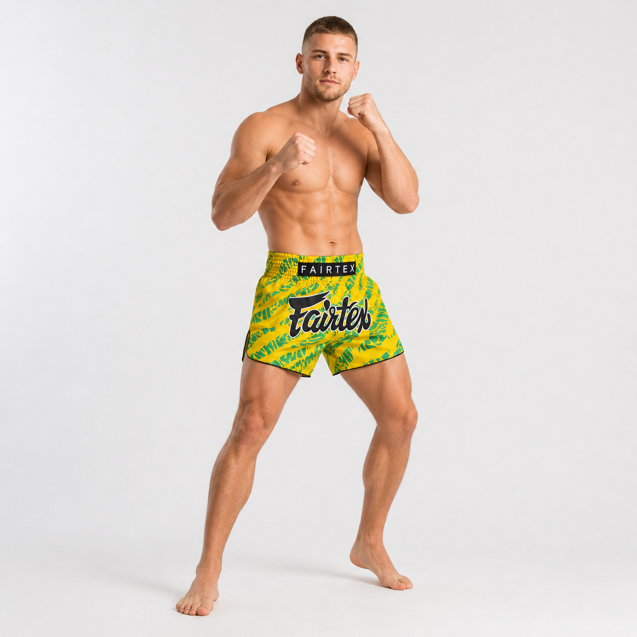 Fairtex Muay Thai Shorts Yellow/Green BS1959