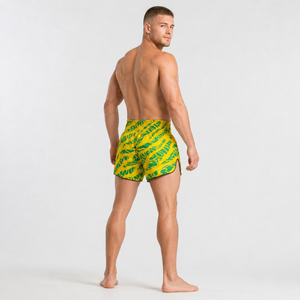 Fairtex Muay Thai Shorts Yellow/Green BS1959