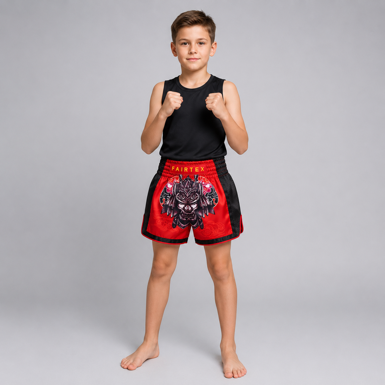 Fairtex Kids Muay Thai Shorts Silent Warrior BSK2108