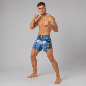 Fairtex x MATTER MAKERS Limited Edition Shorts - Western Denim