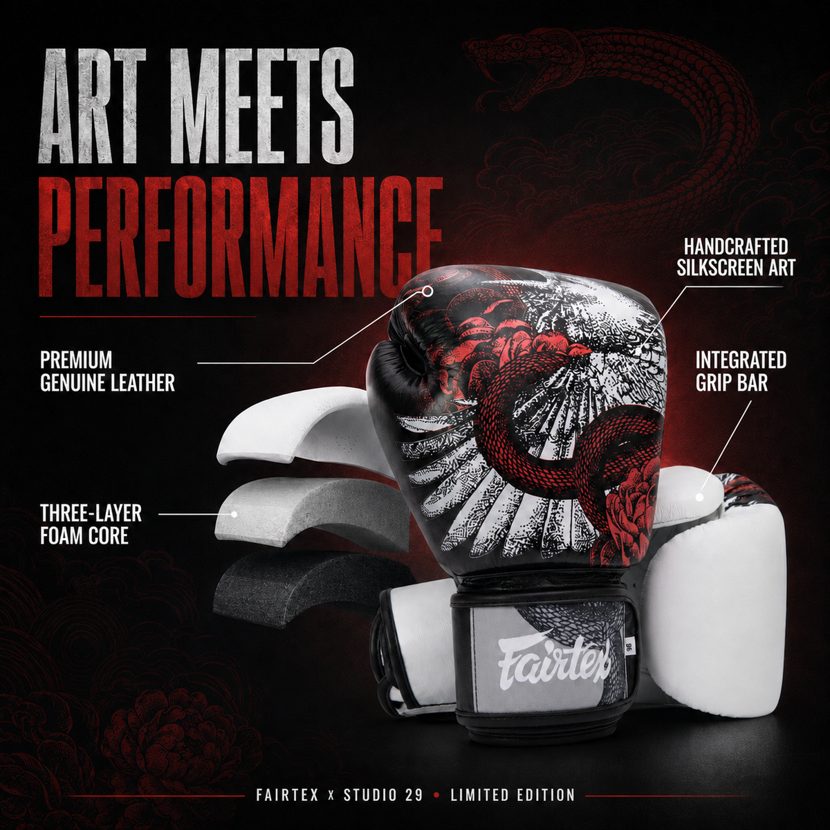 Handcrafted Artwork. Built for Training.