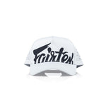 Fairtex Trucker Cap - White with Black Logo