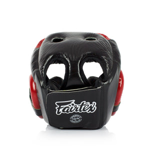 Fairtex Diagonal Vision Sparring Headguard HG13 - Full Head Coverage