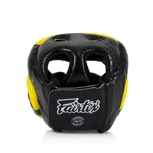 Fairtex Diagonal Vision Sparring Headguard HG13 - Full Head Coverage