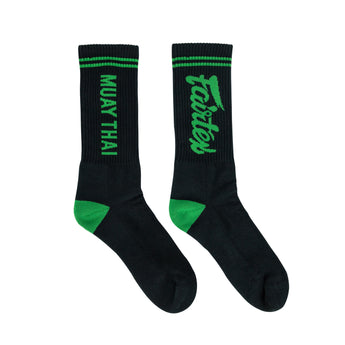Fairtex Socks 3 - Black/Green