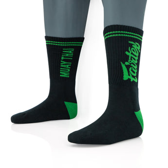 Fairtex Socks 3 - Black/Green