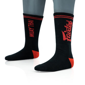 Fairtex Socks 3 - Black/Red