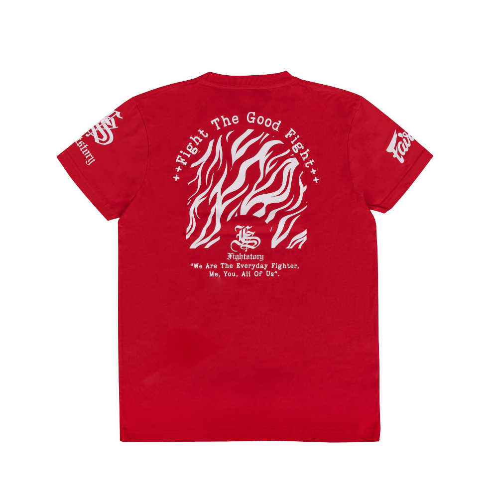 Fairtex x Fight Story T-shirt Red