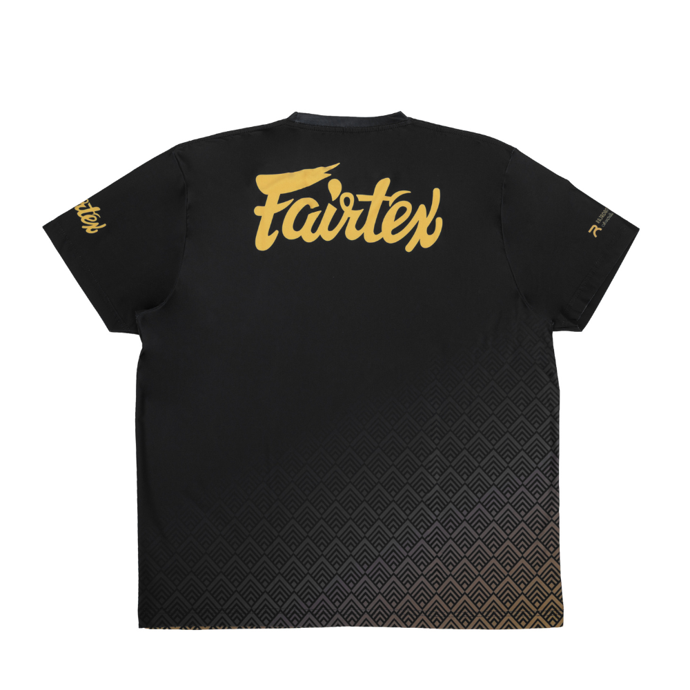 Fairtex x Rajadamnern T-Shirt - Black/Gold