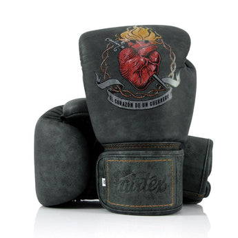 Gants de boxe Fairtex X Tom Atencio "Le cœur du guerrier"