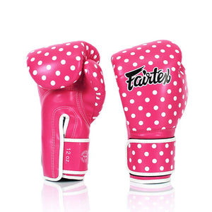 Fairtex Polka Dot Boxing Gloves BGV14P