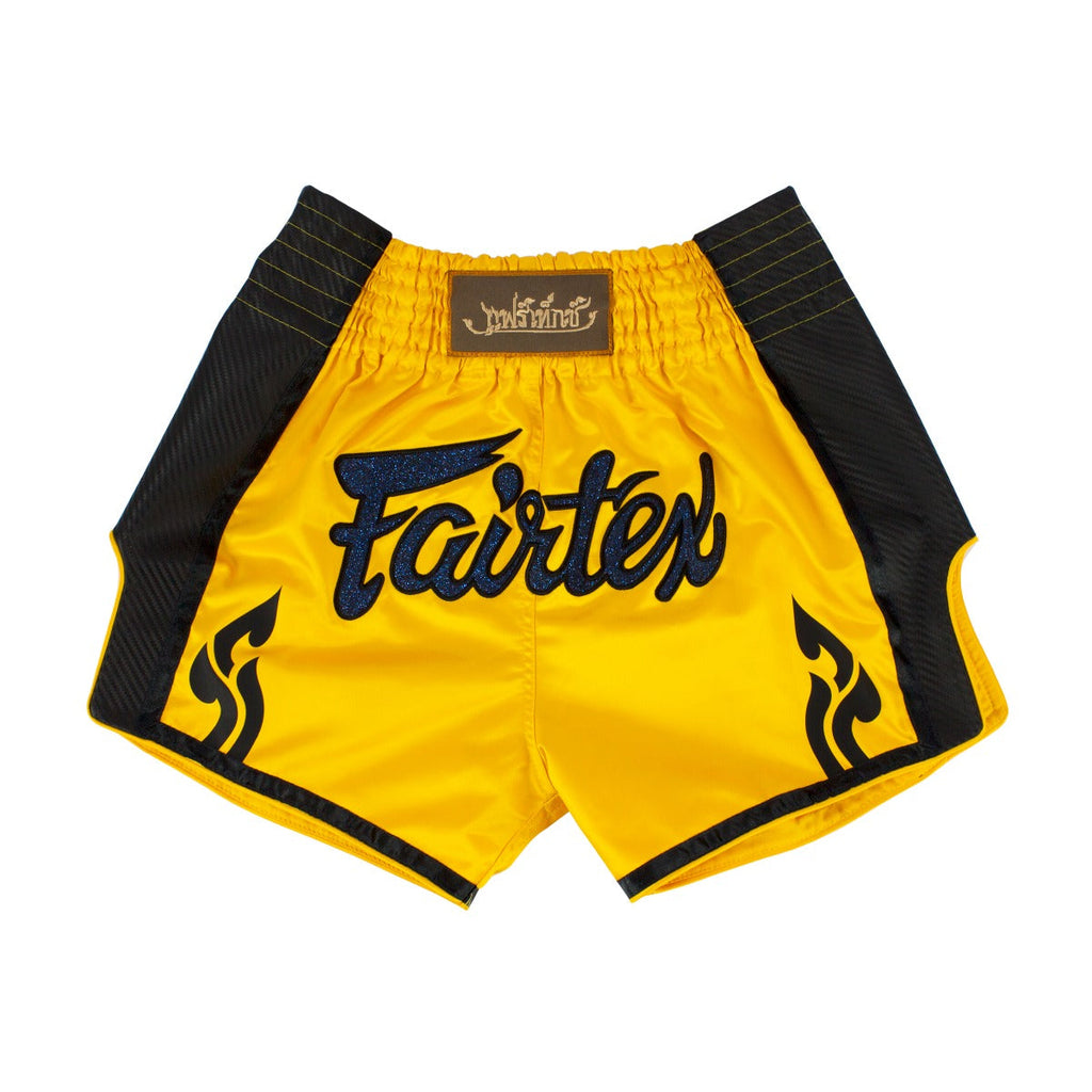 Fairtex Kickboxing Shorts Bright Yellow BS1701
