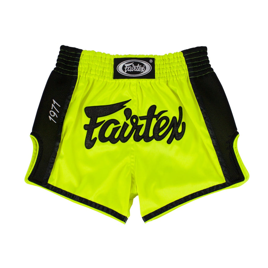 Fairtex Kickboxing Shorts Lime Green BS1706
