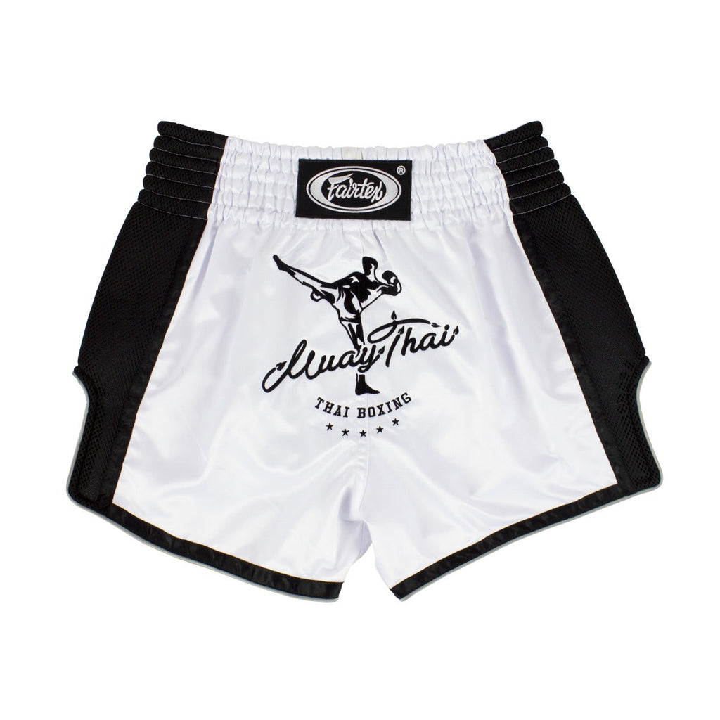 Fairtex Kickboxing Shorts White BS1707